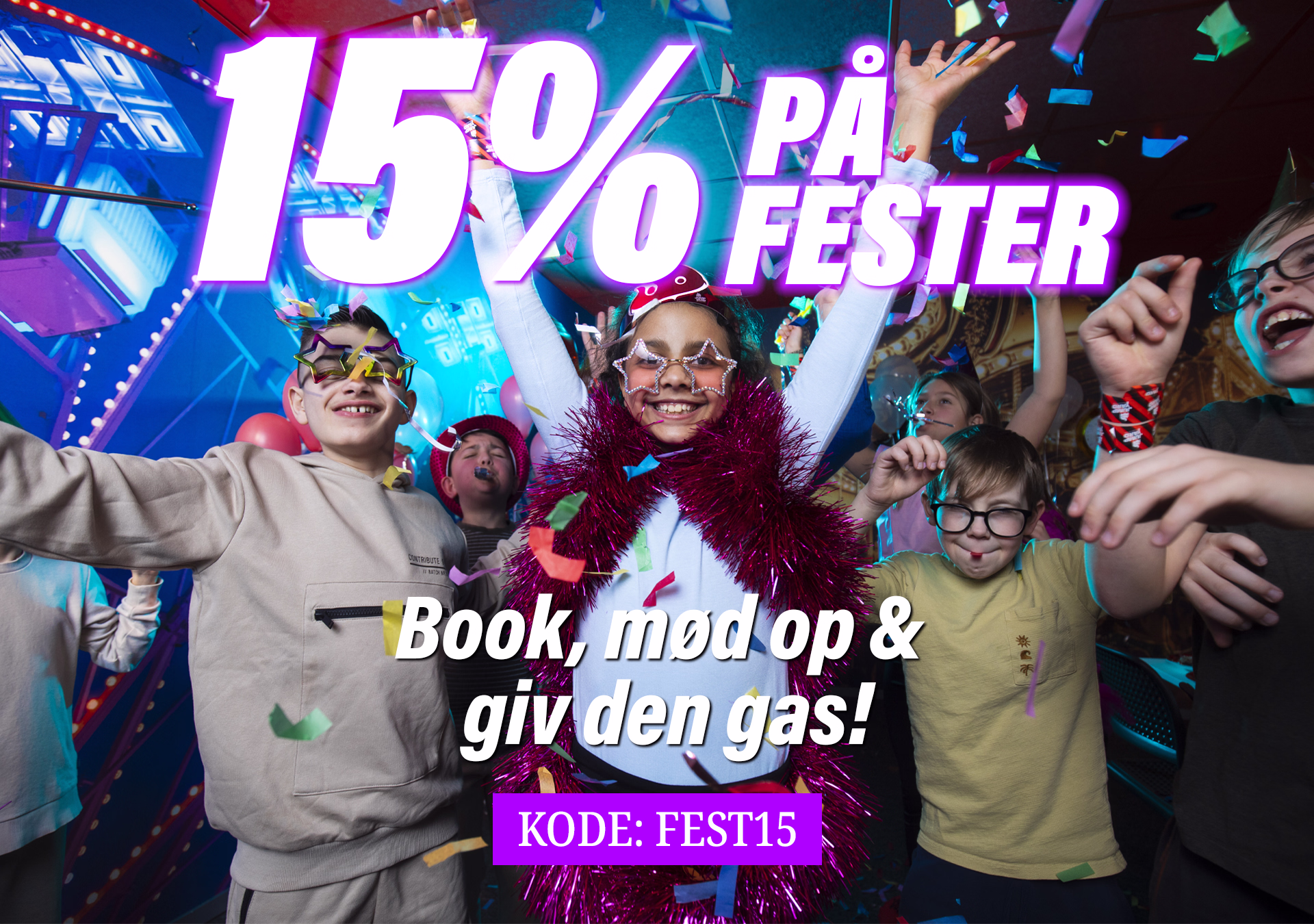 Fødselsdag 15%