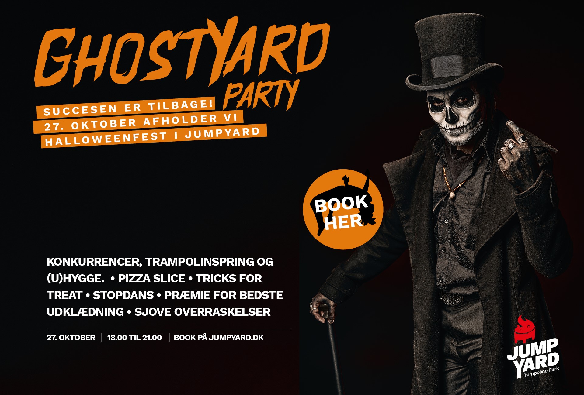 Halloween JumpYard Field's GhostYard 2023