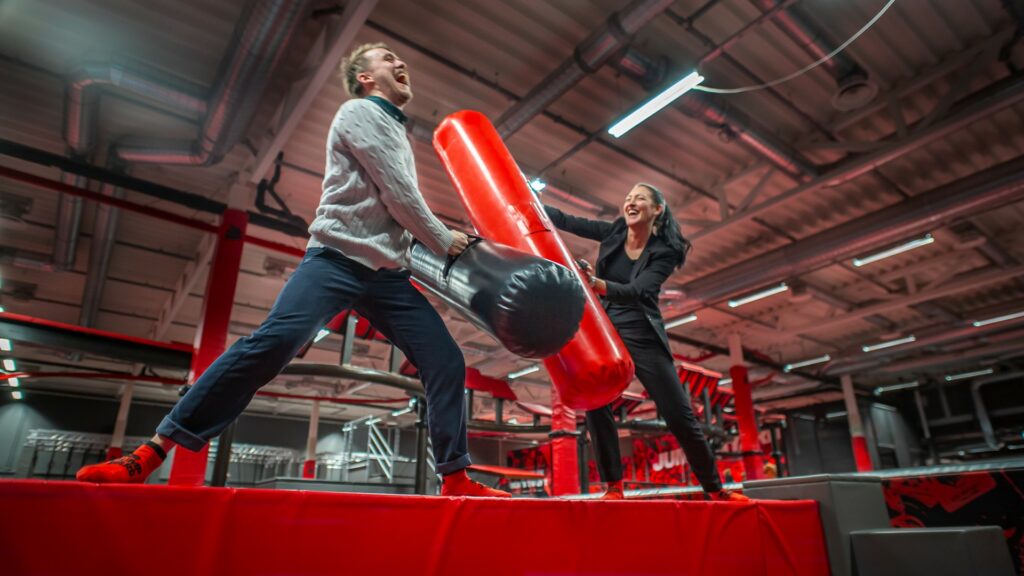 3 kamp och 5 kamp på JumpYard